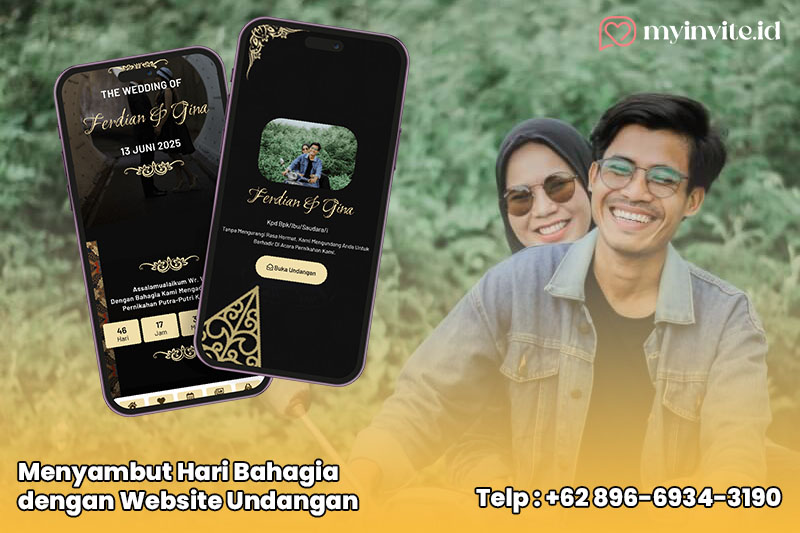 Menyambut Hari Bahagia dengan Website Undangan Digital